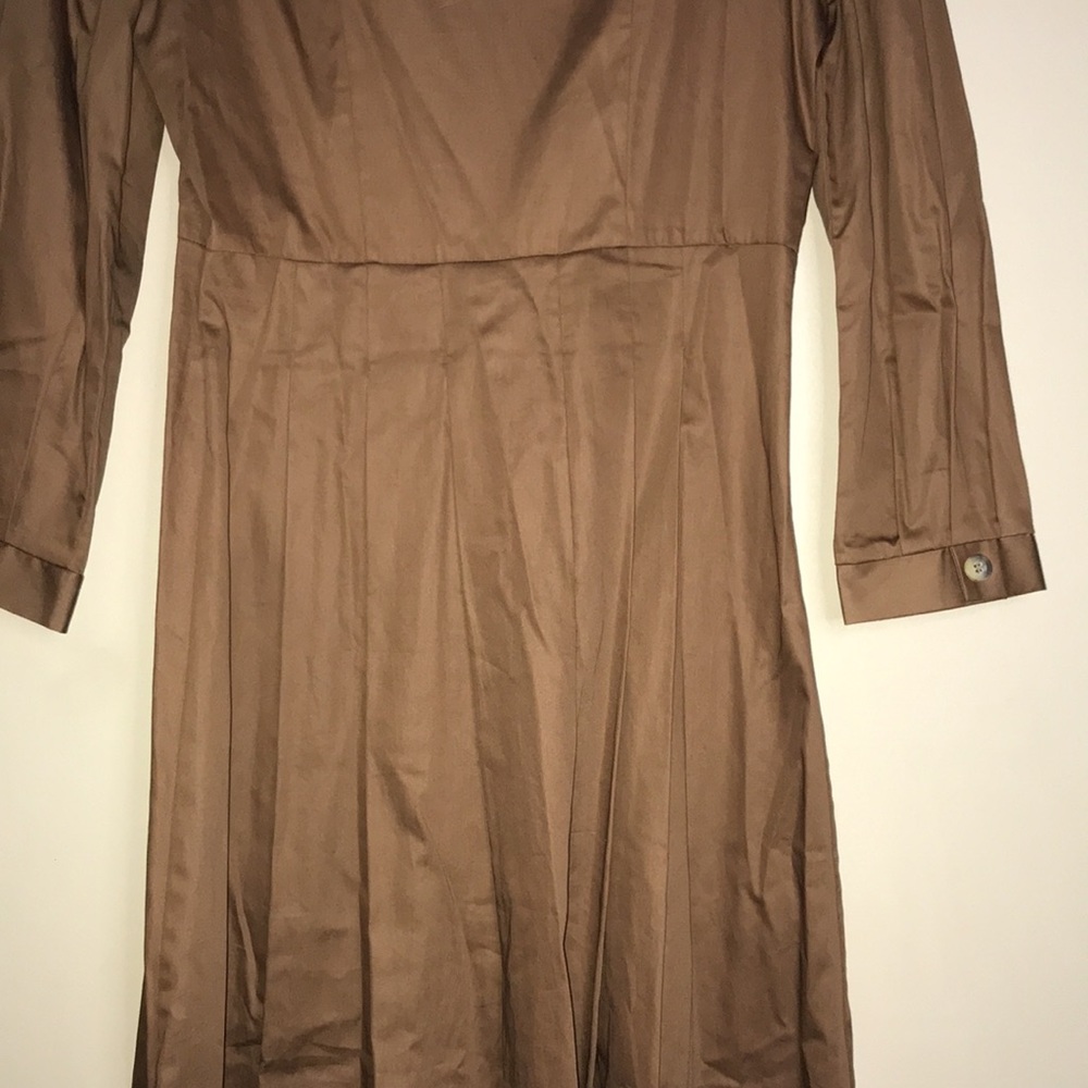 Zara Pleated Button Down Dress - Picture 13 of 14